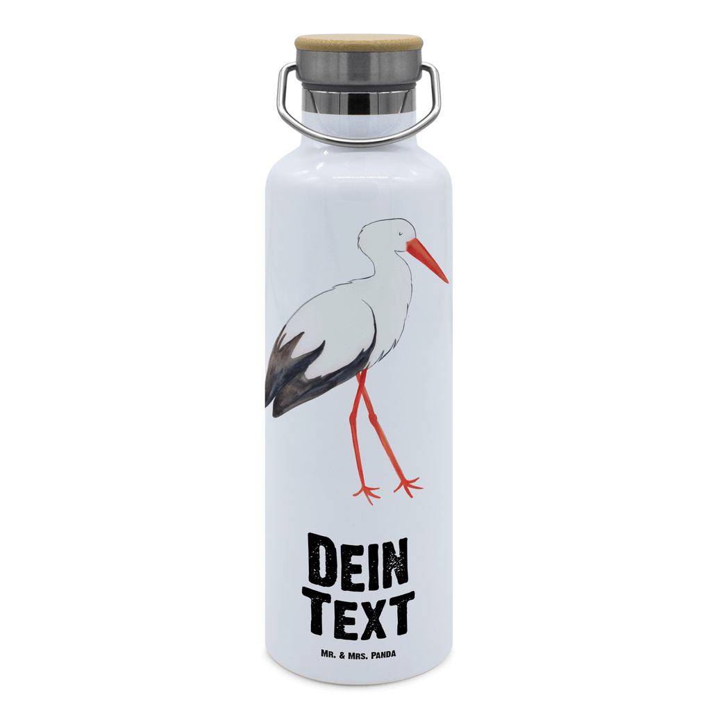 Personalisierte Trinkflasche Storch Personalisierte Trinkflasche, Trinkflasche mit Namen, Trinkflasche bedrucken, Flasche personalisiert, Trinkflasch mit Aufdruck, Trinkflasche Werbegeschenk, Namensaufdruck Trinkflasche, Sportflasche personalisiert, Trinkflasche Sport, Tiermotive, Gute Laune, lustige Sprüche, Tiere, Storch, Störche, Schwangerschaft, Geburt, Mutter, Mütter, Mutter werden, Schwanger, Babybauch, Baby