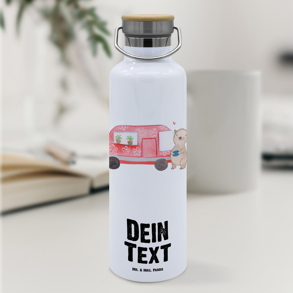Personalisierte Trinkflasche Bär Camper Tage Personalisierte Trinkflasche, Trinkflasche mit Namen, Trinkflasche bedrucken, Flasche personalisiert, Trinkflasch mit Aufdruck, Trinkflasche Werbegeschenk, Namensaufdruck Trinkflasche, Sportflasche personalisiert, Trinkflasche Sport, Geschenk, Sport, Sportart, Hobby, Schenken, Danke, Dankeschön, Auszeichnung, Gewinn, Sportler, Camper, Campen, Zelten, Campingplatz, Wohnmobil, Roadtrip, Urlaub