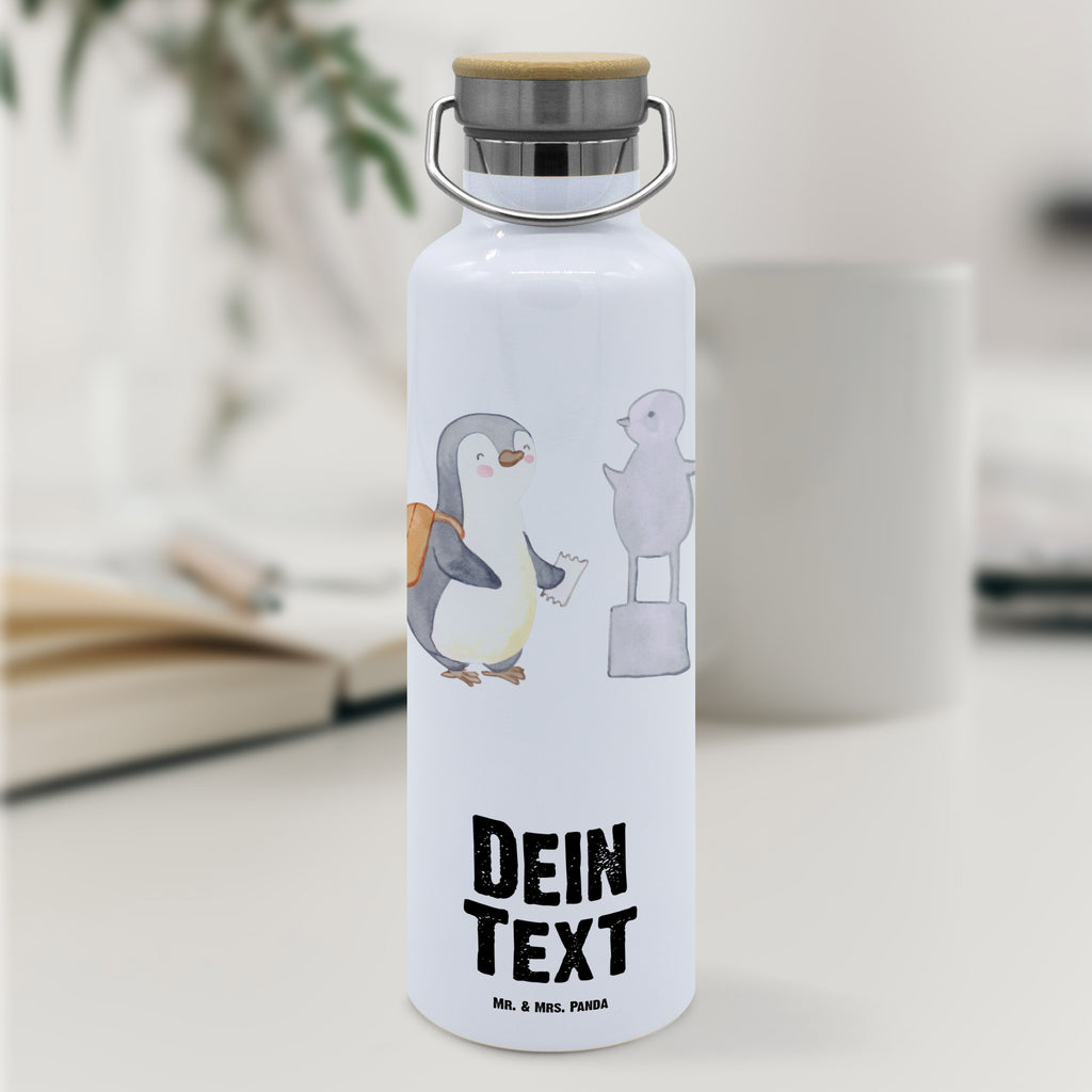 Personalisierte Trinkflasche Pinguin Museum besuchen Tage Personalisierte Trinkflasche, Trinkflasche mit Namen, Trinkflasche bedrucken, Flasche personalisiert, Trinkflasch mit Aufdruck, Trinkflasche Werbegeschenk, Namensaufdruck Trinkflasche, Sportflasche personalisiert, Trinkflasche Sport, Geschenk, Sport, Sportart, Hobby, Schenken, Danke, Dankeschön, Auszeichnung, Gewinn, Sportler, Museum besuchen, Museen