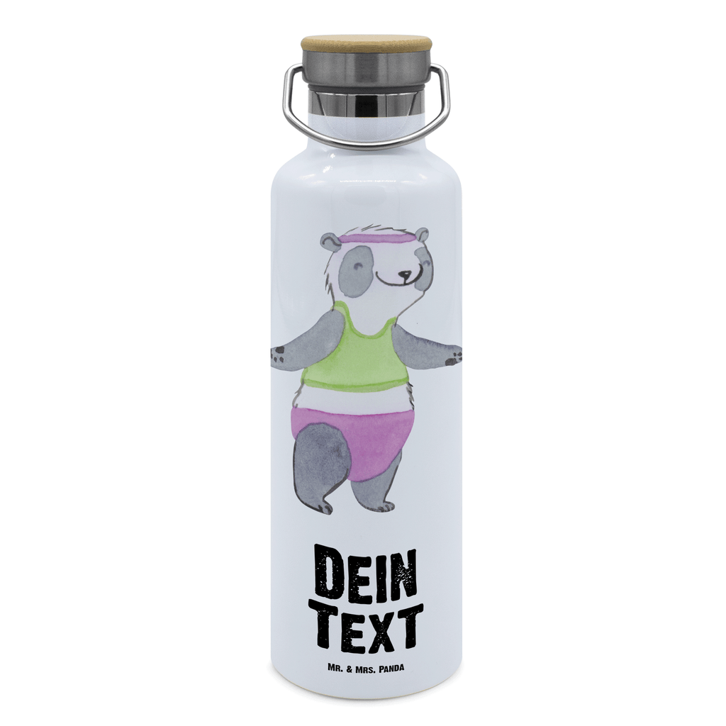 Personalisierte Trinkflasche Panda Aerobic Tage Personalisierte Trinkflasche, Trinkflasche mit Namen, Trinkflasche bedrucken, Flasche personalisiert, Trinkflasch mit Aufdruck, Trinkflasche Werbegeschenk, Namensaufdruck Trinkflasche, Sportflasche personalisiert, Trinkflasche Sport, Geschenk, Sport, Sportart, Hobby, Schenken, Danke, Dankeschön, Auszeichnung, Gewinn, Sportler, Aerobic, Aerobic Fitness, Fitnessstudio