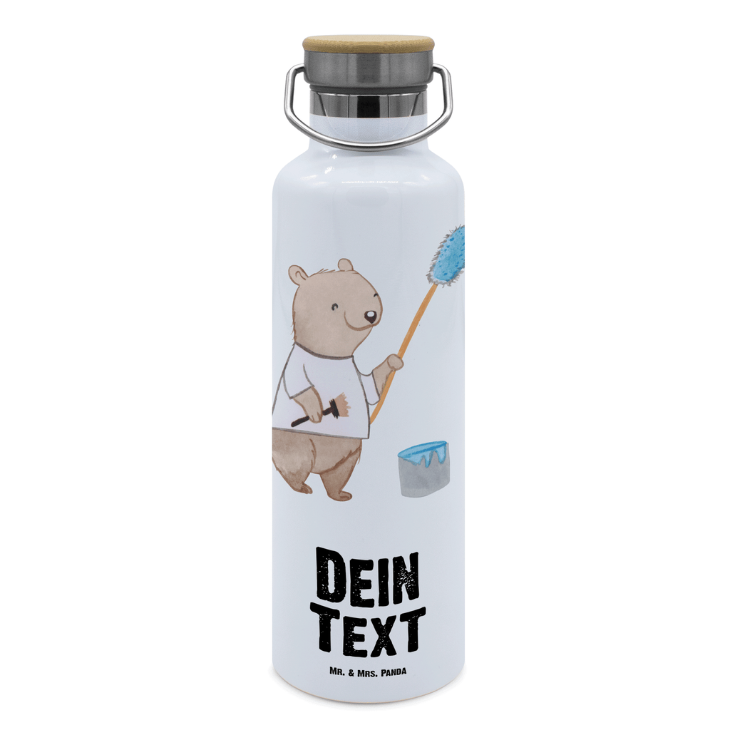 Personalisierte Trinkflasche Maler mit Herz Personalisierte Trinkflasche, Trinkflasche mit Namen, Trinkflasche bedrucken, Flasche personalisiert, Trinkflasch mit Aufdruck, Trinkflasche Werbegeschenk, Namensaufdruck Trinkflasche, Sportflasche personalisiert, Trinkflasche Sport, Beruf, Ausbildung, Jubiläum, Abschied, Rente, Kollege, Kollegin, Geschenk, Schenken, Arbeitskollege, Mitarbeiter, Firma, Danke, Dankeschön, Maler, Malermeister, Gesellenprüfung, Meisterprüfung, Malerbetrieb