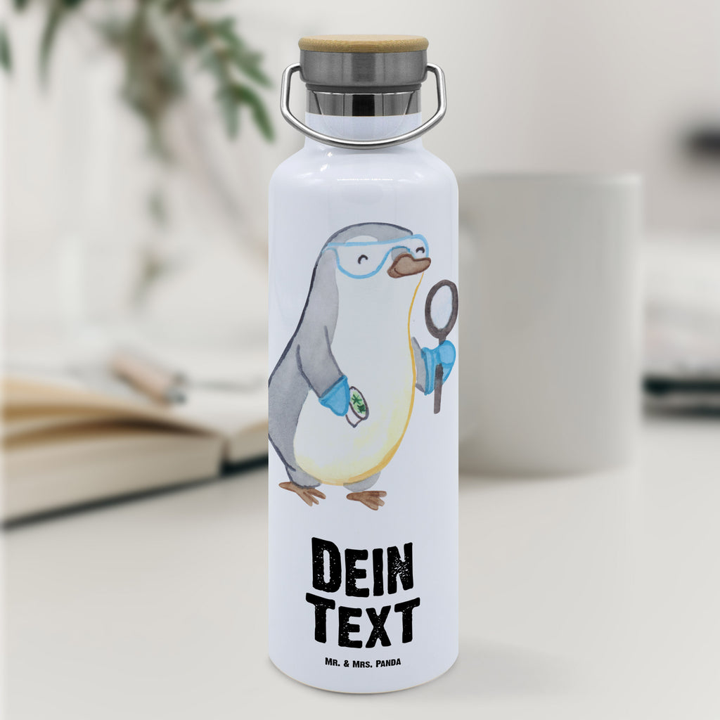 Personalisierte Trinkflasche Wissenschaftler mit Herz Personalisierte Trinkflasche, Trinkflasche mit Namen, Trinkflasche bedrucken, Flasche personalisiert, Trinkflasch mit Aufdruck, Trinkflasche Werbegeschenk, Namensaufdruck Trinkflasche, Sportflasche personalisiert, Trinkflasche Sport, Beruf, Ausbildung, Jubiläum, Abschied, Rente, Kollege, Kollegin, Geschenk, Schenken, Arbeitskollege, Mitarbeiter, Firma, Danke, Dankeschön, Wissenschaftler, Forscher, Akademiker, Universität, Forschungseinrichtung