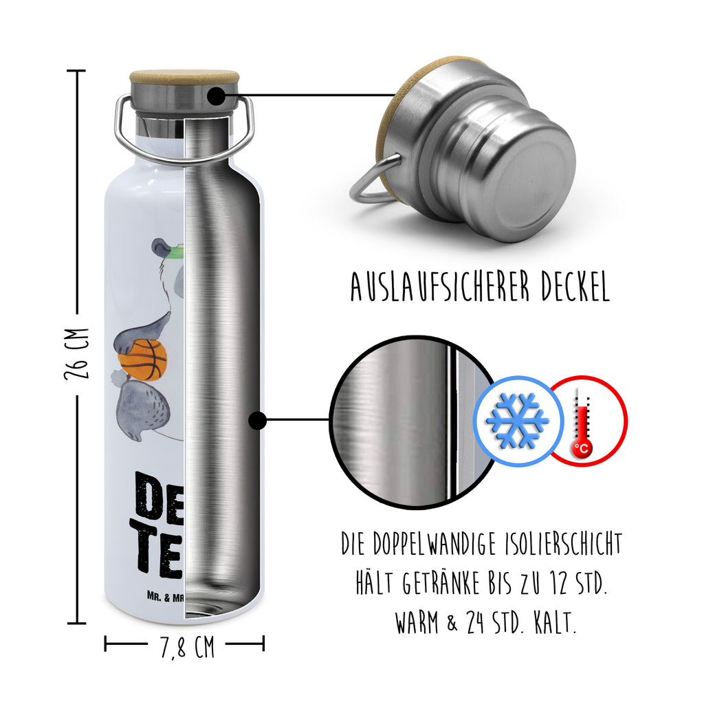 Personalisierte Trinkflasche Panda Basketball Tage Personalisierte Trinkflasche, Trinkflasche mit Namen, Trinkflasche bedrucken, Flasche personalisiert, Trinkflasch mit Aufdruck, Trinkflasche Werbegeschenk, Namensaufdruck Trinkflasche, Sportflasche personalisiert, Trinkflasche Sport, Geschenk, Sport, Sportart, Hobby, Schenken, Danke, Dankeschön, Auszeichnung, Gewinn, Sportler, Basketball, Basketball Verein, Basketball Verband, Basketballplatz