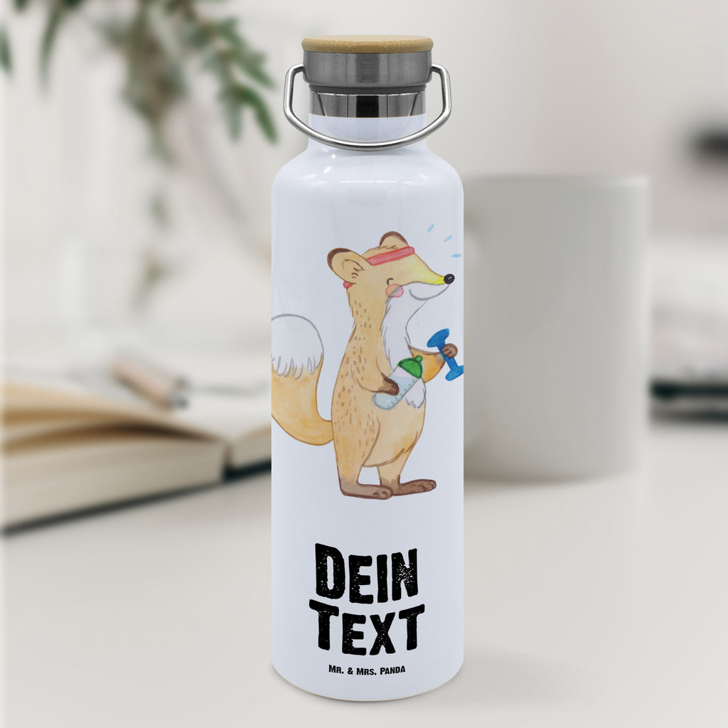 Personalisierte Trinkflasche Fuchs Fitness Tage Personalisierte Trinkflasche, Trinkflasche mit Namen, Trinkflasche bedrucken, Flasche personalisiert, Trinkflasch mit Aufdruck, Trinkflasche Werbegeschenk, Namensaufdruck Trinkflasche, Sportflasche personalisiert, Trinkflasche Sport, Geschenk, Sport, Sportart, Hobby, Schenken, Danke, Dankeschön, Auszeichnung, Gewinn, Sportler, Fitness, Sport treiben, Fitnessstudio, Sportclub, Kraftsport