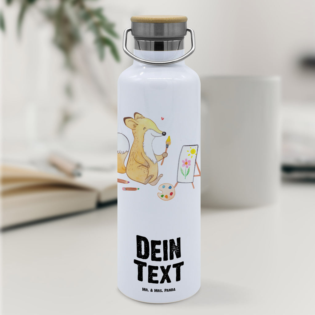 Personalisierte Trinkflasche Fuchs  Malen Tage Personalisierte Trinkflasche, Trinkflasche mit Namen, Trinkflasche bedrucken, Flasche personalisiert, Trinkflasch mit Aufdruck, Trinkflasche Werbegeschenk, Namensaufdruck Trinkflasche, Sportflasche personalisiert, Trinkflasche Sport, Geschenk, Sport, Sportart, Hobby, Schenken, Danke, Dankeschön, Auszeichnung, Gewinn, Sportler, Malen, Zeichnen, Hobbyzeichner, Künstler, Künstlerin