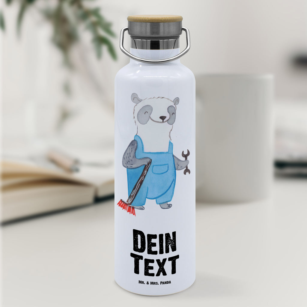 Personalisierte Trinkflasche Hausmeister mit Herz Personalisierte Trinkflasche, Trinkflasche mit Namen, Trinkflasche bedrucken, Flasche personalisiert, Trinkflasch mit Aufdruck, Trinkflasche Werbegeschenk, Namensaufdruck Trinkflasche, Sportflasche personalisiert, Trinkflasche Sport, Beruf, Ausbildung, Jubiläum, Abschied, Rente, Kollege, Kollegin, Geschenk, Schenken, Arbeitskollege, Mitarbeiter, Firma, Danke, Dankeschön, Hausmeister, Concierge, Hausverwalter, Facility Manager