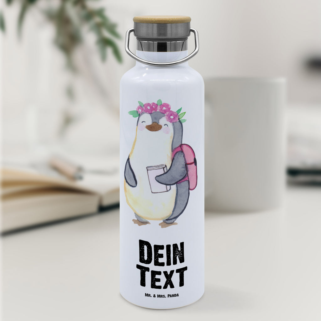 Personalisierte Trinkflasche Studentin mit Herz Personalisierte Trinkflasche, Trinkflasche mit Namen, Trinkflasche bedrucken, Flasche personalisiert, Trinkflasch mit Aufdruck, Trinkflasche Werbegeschenk, Namensaufdruck Trinkflasche, Sportflasche personalisiert, Trinkflasche Sport, Beruf, Ausbildung, Jubiläum, Abschied, Rente, Kollege, Kollegin, Geschenk, Schenken, Arbeitskollege, Mitarbeiter, Firma, Danke, Dankeschön