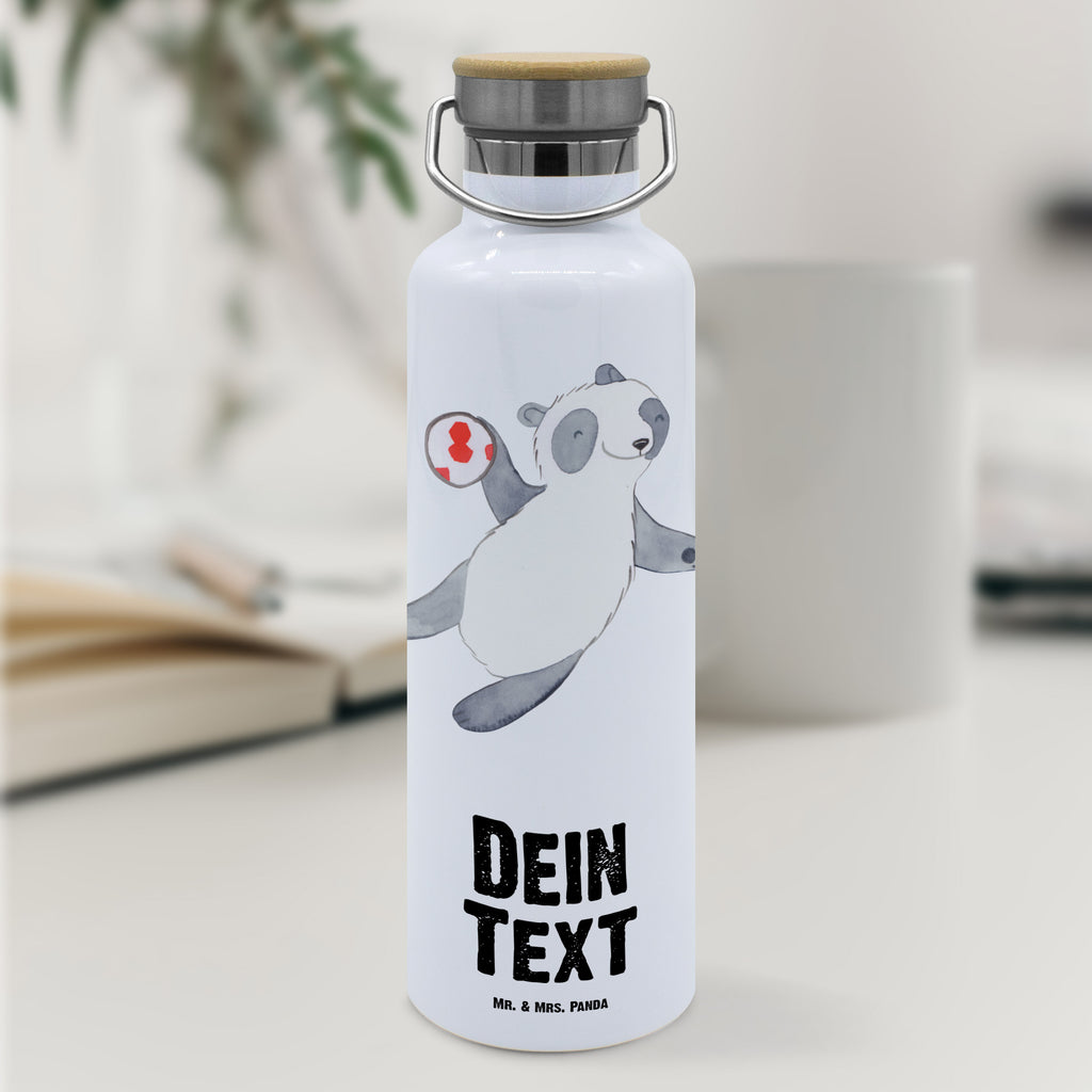 Personalisierte Trinkflasche Panda Handball spielen Tage Personalisierte Trinkflasche, Trinkflasche mit Namen, Trinkflasche bedrucken, Flasche personalisiert, Trinkflasch mit Aufdruck, Trinkflasche Werbegeschenk, Namensaufdruck Trinkflasche, Sportflasche personalisiert, Trinkflasche Sport, Geschenk, Sport, Sportart, Hobby, Schenken, Danke, Dankeschön, Auszeichnung, Gewinn, Sportler, Handball spielen, Handball Turnier, Handball Club, Handball Verein