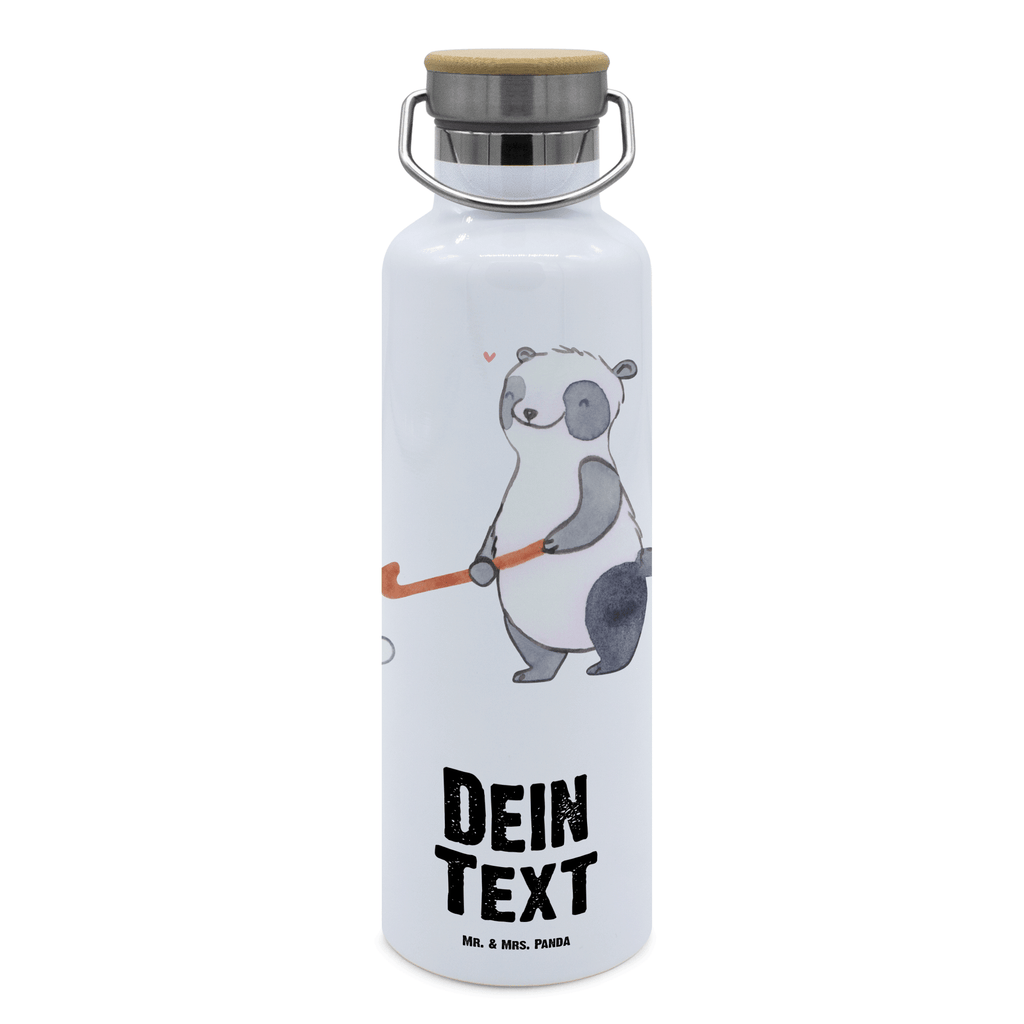 Personalisierte Trinkflasche Panda Hockey spielen Tage Personalisierte Trinkflasche, Trinkflasche mit Namen, Trinkflasche bedrucken, Flasche personalisiert, Trinkflasch mit Aufdruck, Trinkflasche Werbegeschenk, Namensaufdruck Trinkflasche, Sportflasche personalisiert, Trinkflasche Sport, Geschenk, Sport, Sportart, Hobby, Schenken, Danke, Dankeschön, Auszeichnung, Gewinn, Sportler, Hockey spielen, Feldhockey, Hockeyschläger, Hockey Verein