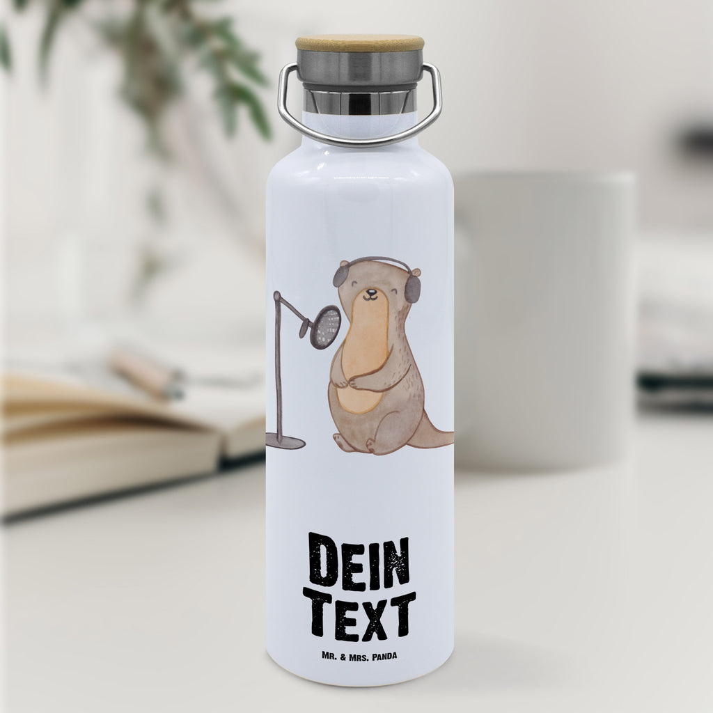 Personalisierte Trinkflasche Otter Podcast aufnehmen Tage Personalisierte Trinkflasche, Trinkflasche mit Namen, Trinkflasche bedrucken, Flasche personalisiert, Trinkflasch mit Aufdruck, Trinkflasche Werbegeschenk, Namensaufdruck Trinkflasche, Sportflasche personalisiert, Trinkflasche Sport, Geschenk, Sport, Sportart, Hobby, Schenken, Danke, Dankeschön, Auszeichnung, Gewinn, Sportler, Podcast aufnehmen, Podcast produzieren, Podcasterin, Podcaster