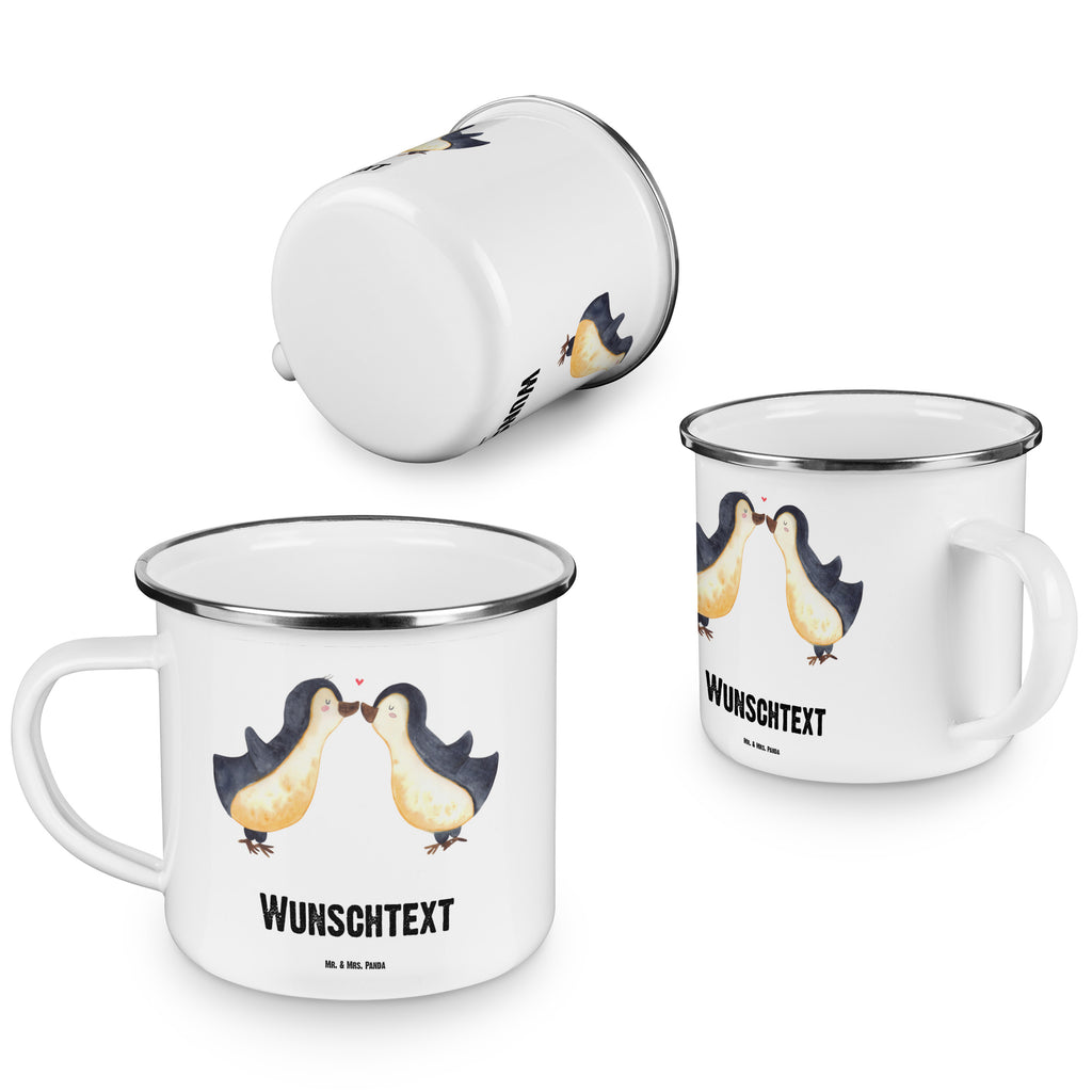 Personalisierte Emaille Tasse Pinguin Liebe Emaille Tasse personalisiert, Emaille Tasse mit Namen, Campingtasse personalisiert, Namenstasse, Campingtasse bedrucken, Campinggeschirr personalsisert, Liebe, Partner, Freund, Freundin, Ehemann, Ehefrau, Heiraten, Verlobung, Heiratsantrag, Liebesgeschenk, Jahrestag, Hocheitstag, Pinguin, Pinguine, Pinguin Paar, Pinguinpaar, Pinguin Liebe, Paar, Pärchen. Liebespaar, Liebesbeweis, Liebesspruch, Hochzeitstag, Geschenk Freund, Geschenk Freundin, Verlobte, Verlobter, Love, Geschenk Hochzeitstag, Geschenkidee, Hochzeit, Gastgeschenk
