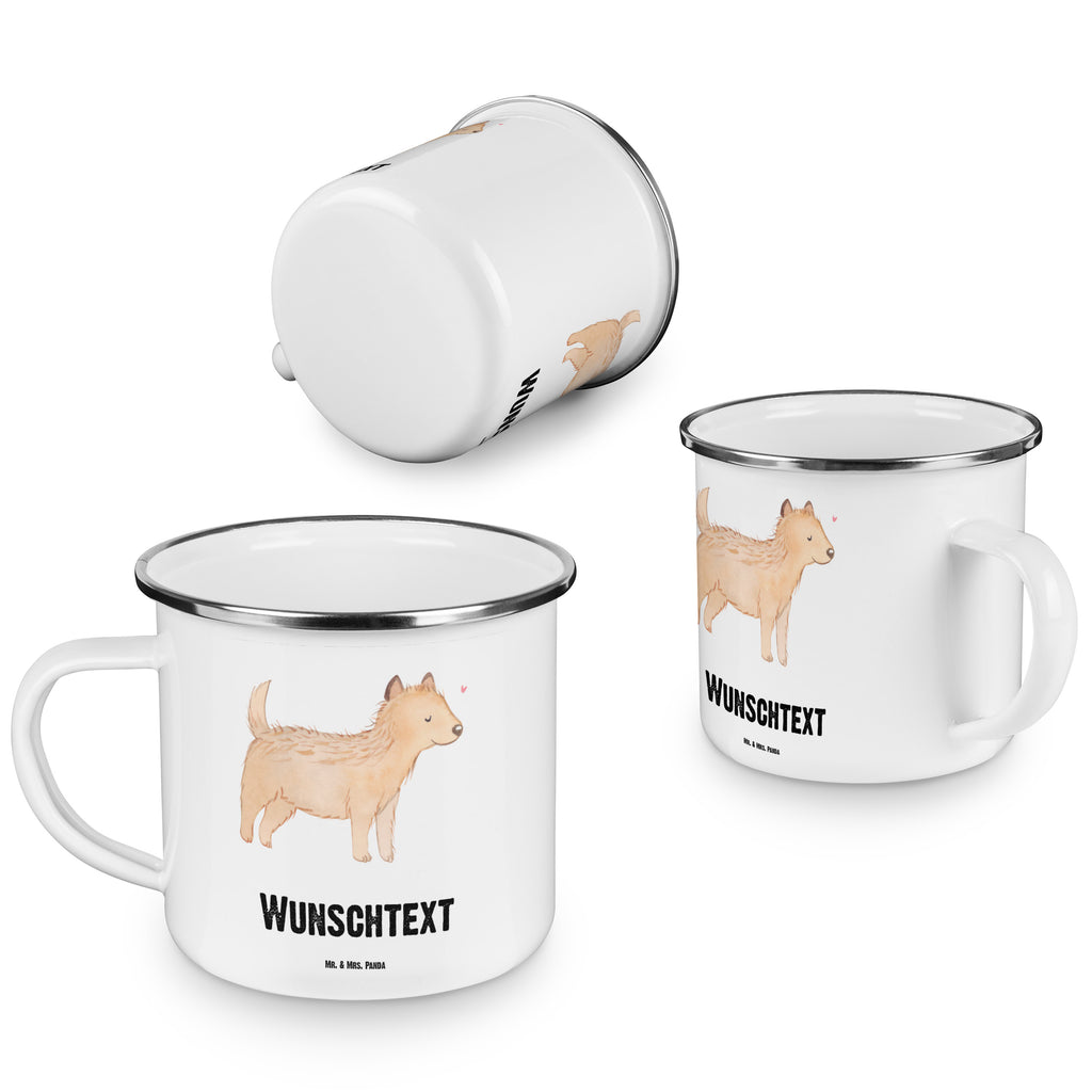 Personalisierte Emaille Tasse Cairn Terrier Lebensretter Emaille Tasse personalisiert, Emaille Tasse mit Namen, Campingtasse personalisiert, Namenstasse, Campingtasse bedrucken, Campinggeschirr personalsisert, Hund, Hunderasse, Rassehund, Hundebesitzer, Geschenk, Tierfreund, Schenken, Welpe, Cairn Terrier