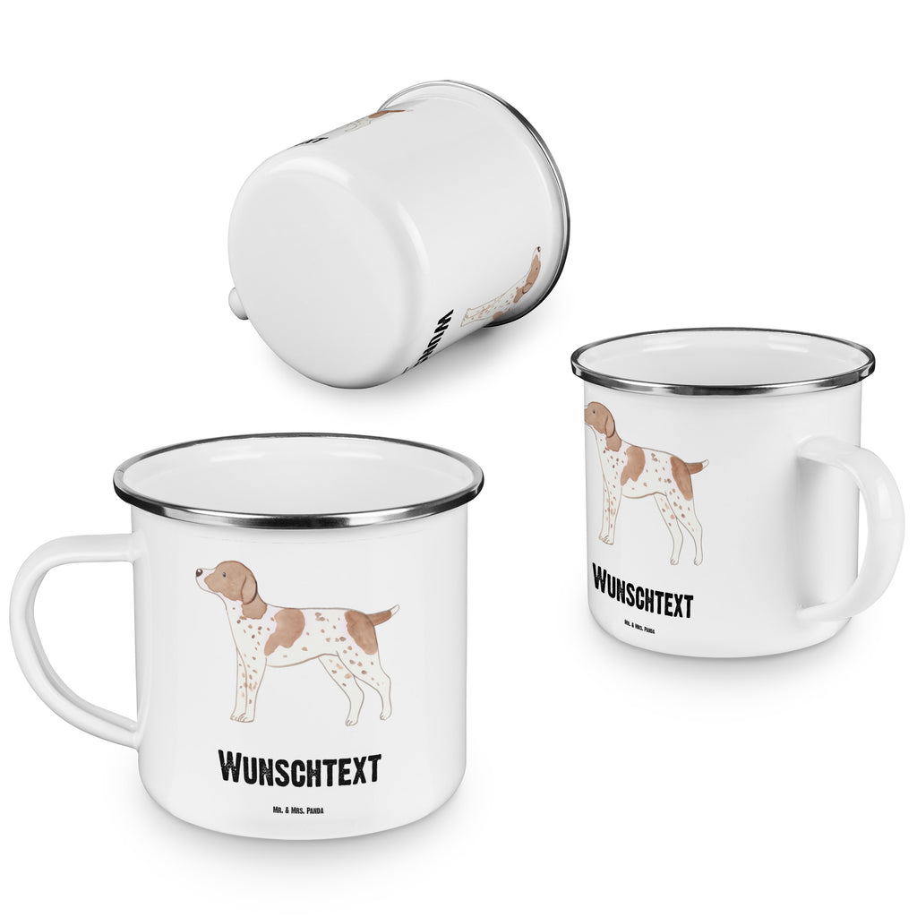 Personalisierte Emaille Tasse Pointer Lebensretter Emaille Tasse personalisiert, Emaille Tasse mit Namen, Campingtasse personalisiert, Namenstasse, Campingtasse bedrucken, Campinggeschirr personalsisert, Hund, Hunderasse, Rassehund, Hundebesitzer, Geschenk, Tierfreund, Schenken, Welpe, English Pointer, Pointer
