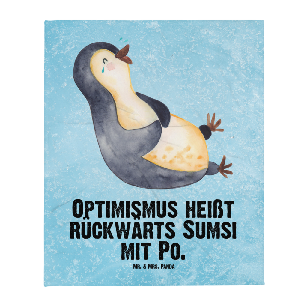Babydecke Pinguin lachend Pinguin, Pinguine, lustiger Spruch, Optimismus, Fröhlich, Lachen, Humor, Fröhlichkeit Babydecke, Babygeschenk, Geschenk Geburt, Babyecke Kuscheldecke, Krabbeldecke  Pinguin