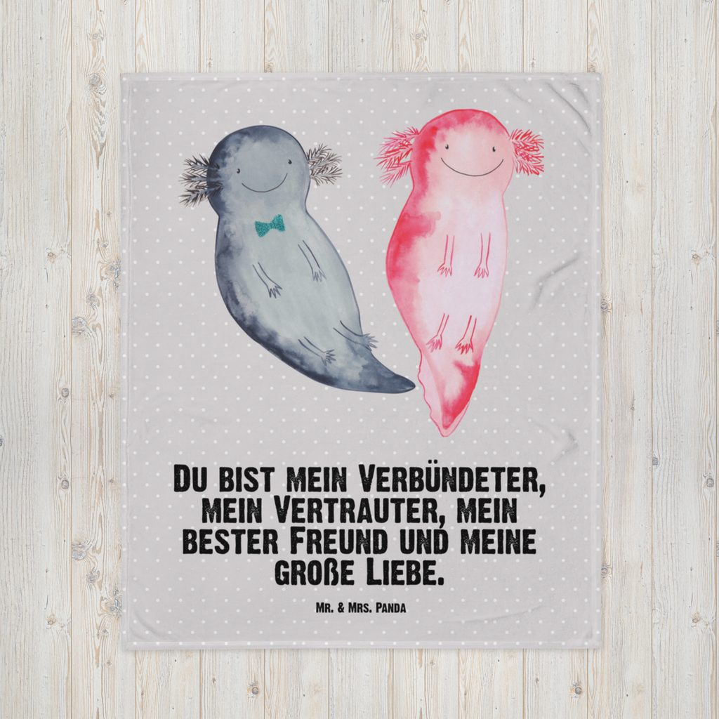 Babydecke Axolotl Axel+Lotte Axolotl, Axolot, Schwanzlurch, Lurch, Lurche, Liebe, große Liebe, Liebesbeweis, Freund, Verlobter, Ehemann, Jahrestag, Valentinstag Babydecke, Babygeschenk, Geschenk Geburt, Babyecke Kuscheldecke, Krabbeldecke  Axolotl, Molch
