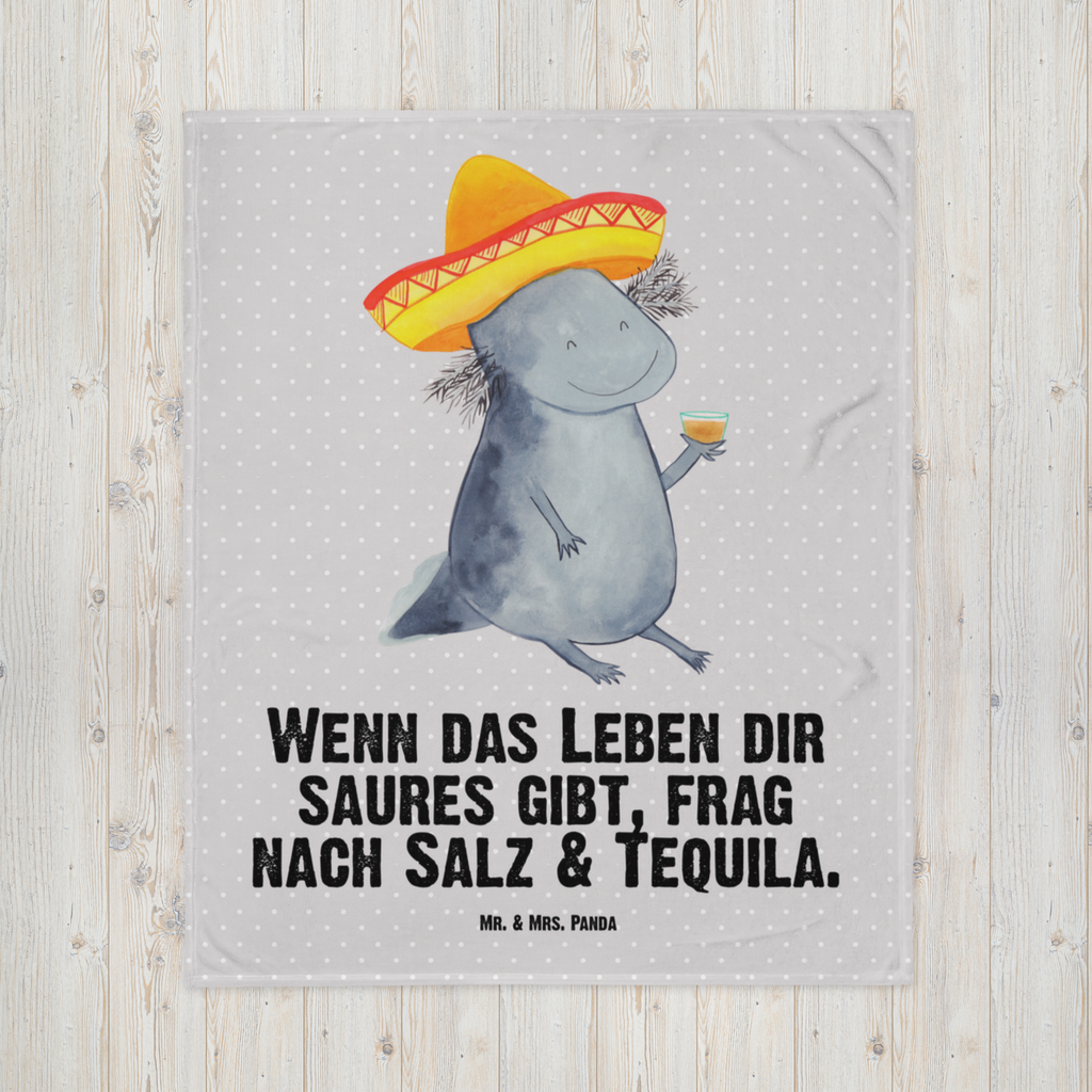 Babydecke Axolotl Tequila Axolotl, Mexico, Mexiko, Sombrero, Zitrone, Tequila, Motivation, Spruch, Schwanzlurch, Lurch, Lurche, Axolot, Feuerdrache, Feuersalamander Babydecke, Babygeschenk, Geschenk Geburt, Babyecke Kuscheldecke, Krabbeldecke  Axolotl, Molch