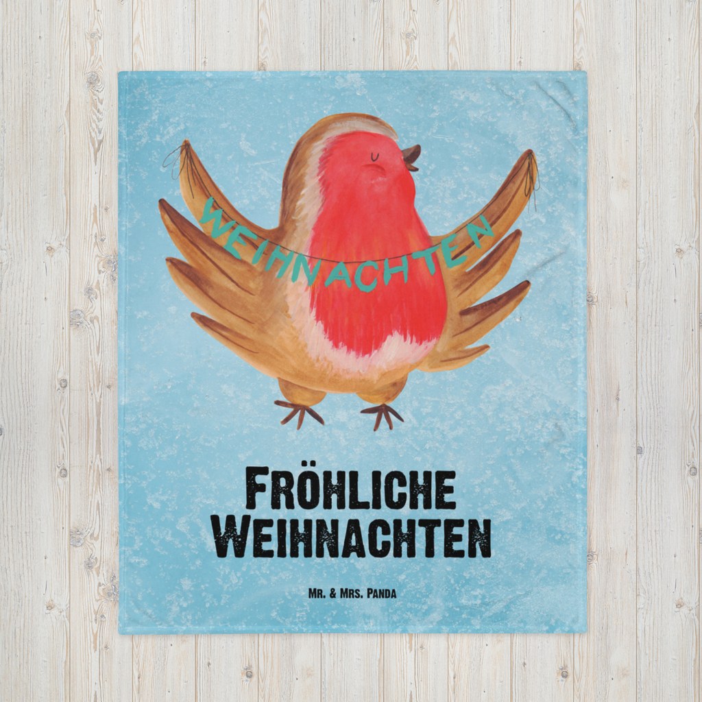 Babydecke Rotkehlchen Weihnachten Babydecke, Babygeschenk, Geschenk Geburt, Babyecke Kuscheldecke, Krabbeldecke, Winter, Weihnachten, Weihnachtsdeko, Nikolaus, Advent, Heiligabend, Wintermotiv, Frohe Weihnachten, Weihnachtsmotiv, Weihnachtsgruß, Vogel, xmas