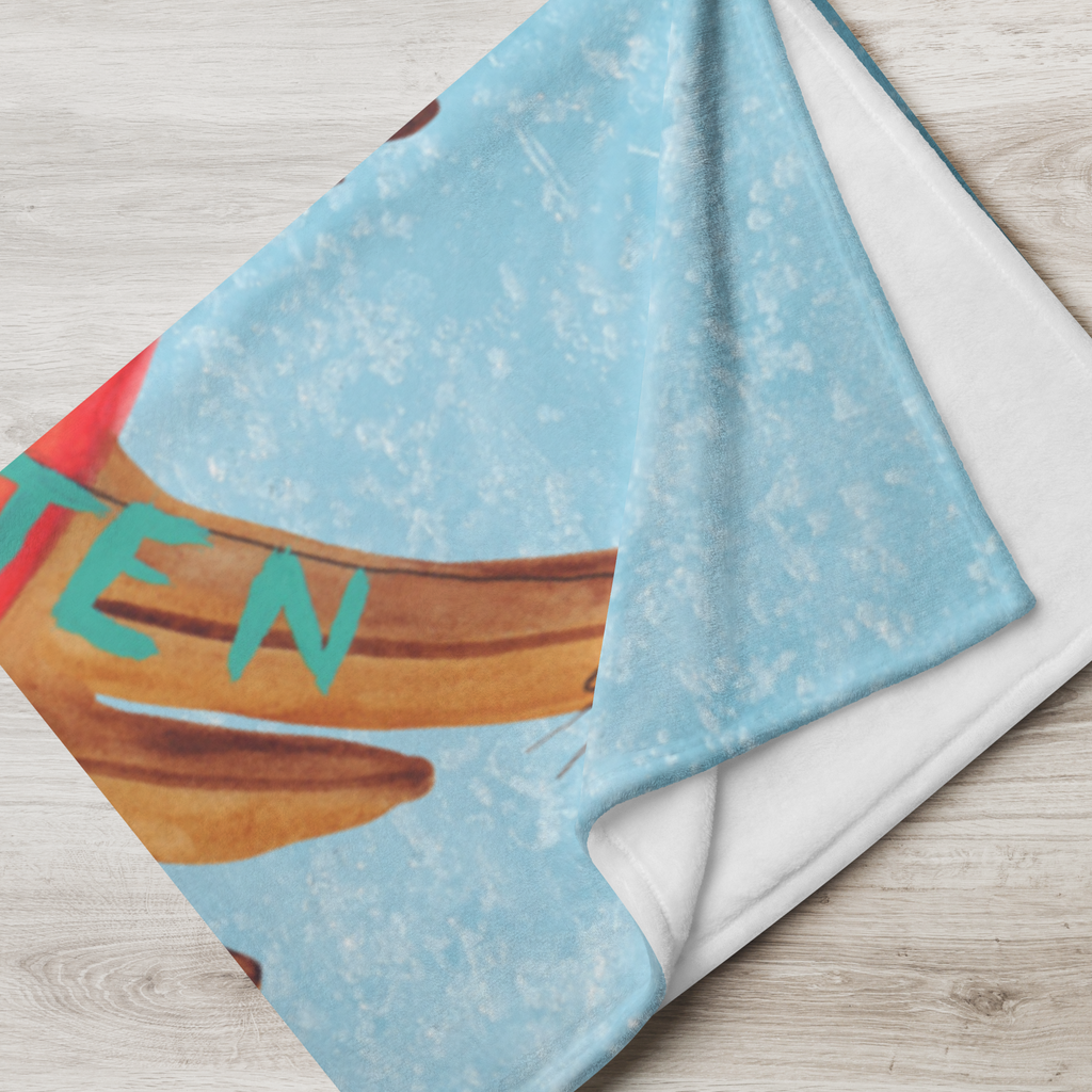 Babydecke Rotkehlchen Weihnachten Babydecke, Babygeschenk, Geschenk Geburt, Babyecke Kuscheldecke, Krabbeldecke, Winter, Weihnachten, Weihnachtsdeko, Nikolaus, Advent, Heiligabend, Wintermotiv, Frohe Weihnachten, Weihnachtsmotiv, Weihnachtsgruß, Vogel, xmas