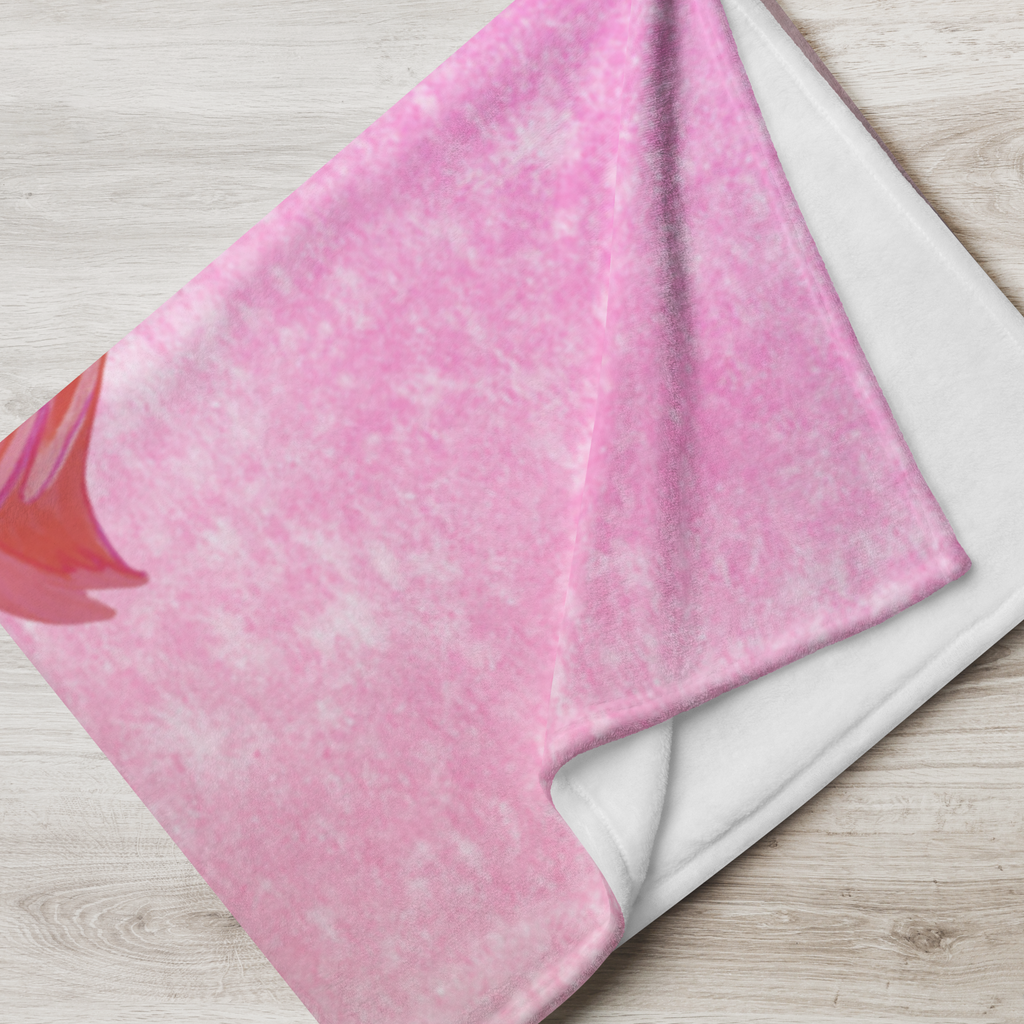 Babydecke Flamingo classic Flamingo, Einzigartig, Selbstliebe, Stolz, ich, für mich, Spruch, Freundin, Freundinnen, Außenseiter, Sohn, Tochter, Geschwister Babydecke, Babygeschenk, Geschenk Geburt, Babyecke Kuscheldecke, Krabbeldecke  Flamingo