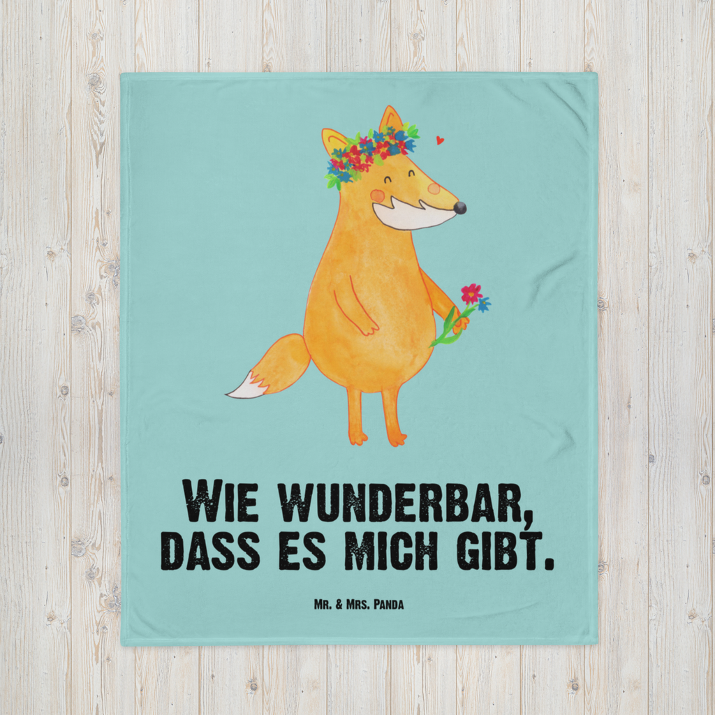 Babydecke Fuchs Blumenliebe Fuchs, Füchse, Fox, Liebe, Freundin, Fuchsmädchen, Blumenmädchen, Freundinnen, Liebesbeweis, Blume, Blumen, Motivation, Freude, ich, mich, Selbstliebe, Freude Babydecke, Babygeschenk, Geschenk Geburt, Babyecke Kuscheldecke, Krabbeldecke  Fuchs