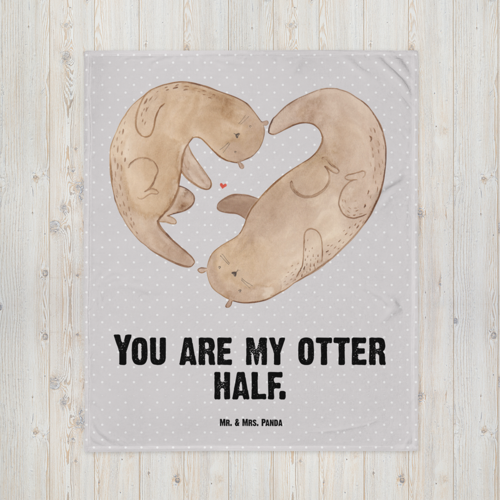 Babydecke Otter Herz Otter,  Seeotter, Liebe, Herz, Liebesbeweis, Liebesgeschenk, Bessere Hälfte, Love you, Jahrestag, Hochzeitstag, Verlobung, gemeinsames Leben Babydecke, Babygeschenk, Geschenk Geburt, Babyecke Kuscheldecke, Krabbeldecke  Otter,  Fischotter,  Seeotter
