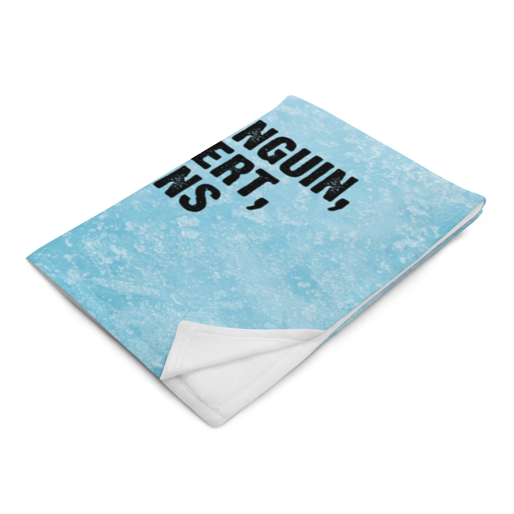 Babydecke Pinguin marschierend Pinguin, Pinguine, Frühaufsteher, Langschläfer, Bruder, Schwester, Familie	 Babydecke, Babygeschenk, Geschenk Geburt, Babyecke Kuscheldecke, Krabbeldecke  Pinguin