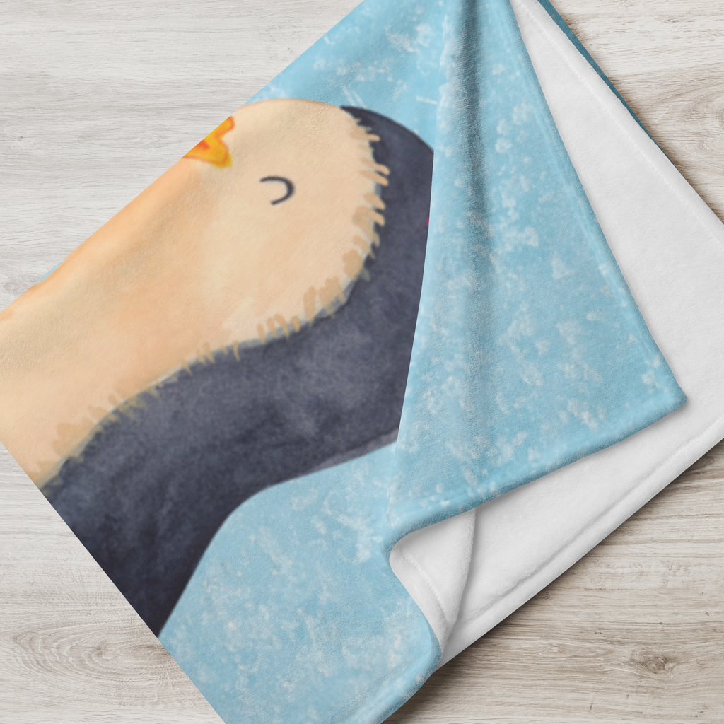 Babydecke Pinguin Pärchen Pinguin, Pinguine, Liebe, Liebespaar, Liebesbeweis, Liebesgeschenk, Verlobung, Jahrestag, Hochzeitstag, Hochzeit, Hochzeitsgeschenk, große Liebe, Traumpaar Babydecke, Babygeschenk, Geschenk Geburt, Babyecke Kuscheldecke, Krabbeldecke  Pinguin