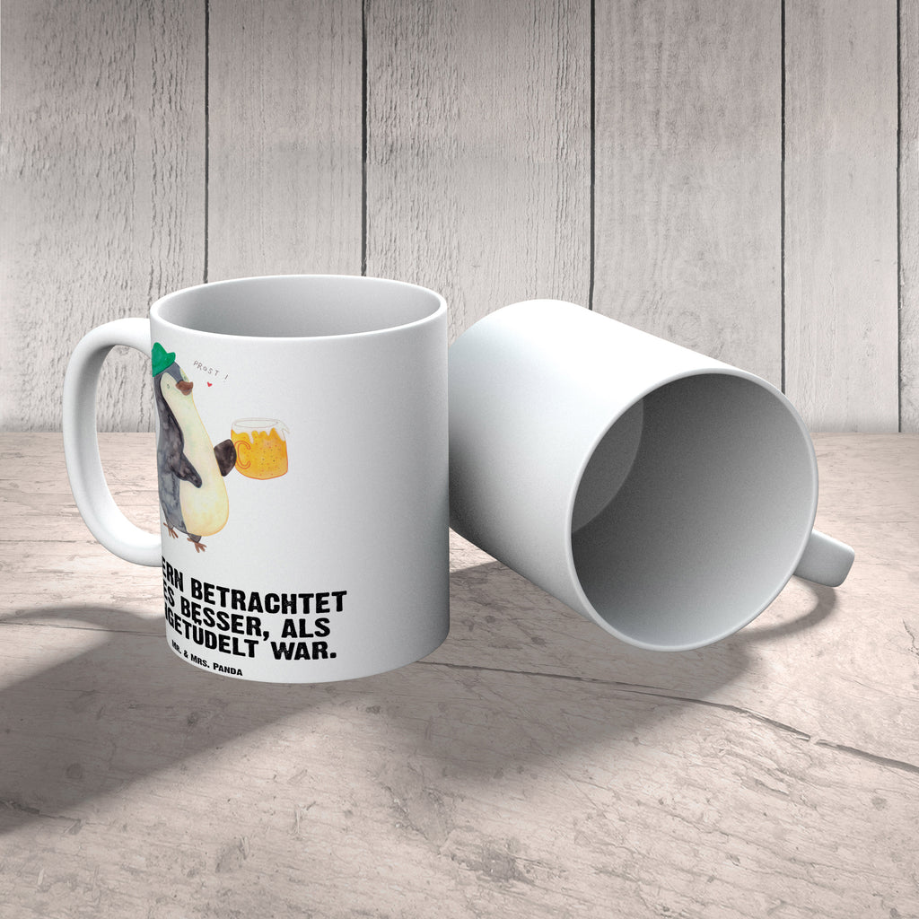 XL Tasse Pinguin Bier XL Tasse, Große Tasse, Grosse Kaffeetasse, XL Becher, XL Teetasse, spülmaschinenfest, Jumbo Tasse, Groß, Pinguin, Pinguine, Bier, Oktoberfest