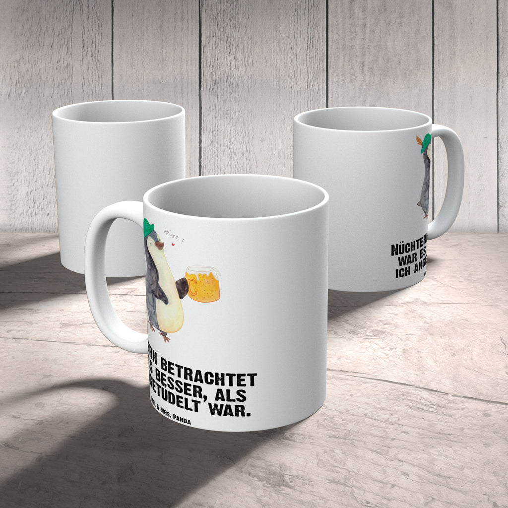 XL Tasse Pinguin Bier XL Tasse, Große Tasse, Grosse Kaffeetasse, XL Becher, XL Teetasse, spülmaschinenfest, Jumbo Tasse, Groß, Pinguin, Pinguine, Bier, Oktoberfest