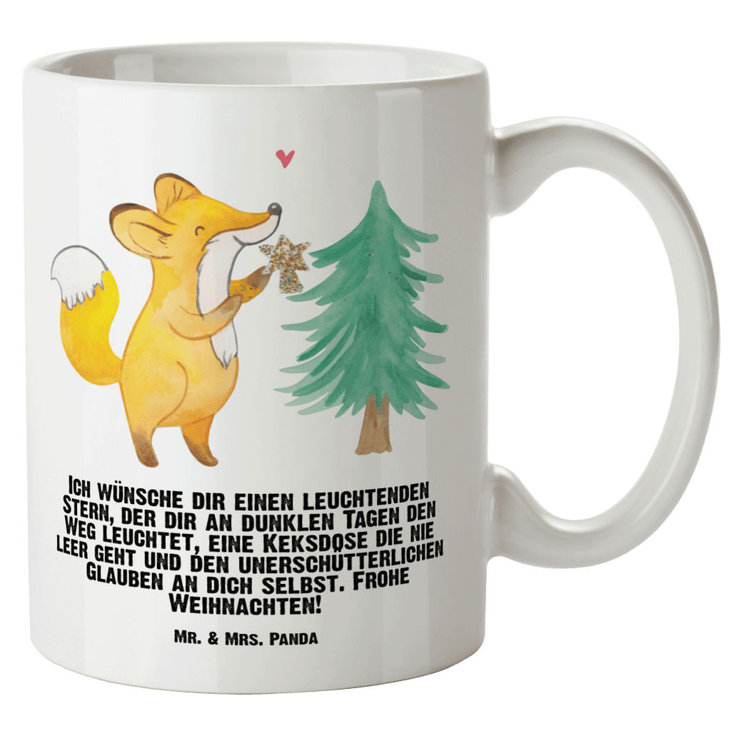 XL Tasse Fuchs  Weihnachtsbaum XL Tasse, Große Tasse, Grosse Kaffeetasse, XL Becher, XL Teetasse, spülmaschinenfest, Jumbo Tasse, Groß, Winter, Weihnachten, Weihnachtsdeko, Nikolaus, Advent, Heiligabend, Wintermotiv, Weihnachtsmann, Weihnachtstage, Fuchs, Schlittschuh, Weihnachtszeit, Weihnachtsdekoration