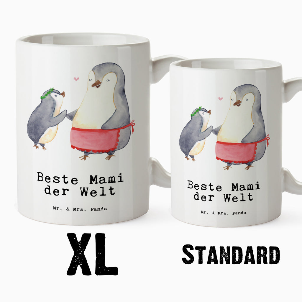 XL Tasse Pinguin Beste Mami der Welt XL Tasse, Große Tasse, Grosse Kaffeetasse, XL Becher, XL Teetasse, spülmaschinenfest, Jumbo Tasse, Groß, für, Dankeschön, Geschenk, Schenken, Geburtstag, Geburtstagsgeschenk, Geschenkidee, Danke, Bedanken, Mitbringsel, Freude machen, Geschenktipp, Mama, Mami, Mutter, Muttertag, Mutti, Ma, Tochter, Sohn, Beste Mama, Beste, Supermama