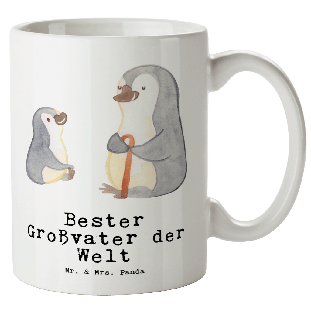 XL Tasse Pinguin Bester Großvater der Welt XL Tasse, Große Tasse, Grosse Kaffeetasse, XL Becher, XL Teetasse, spülmaschinenfest, Jumbo Tasse, Groß, für, Dankeschön, Geschenk, Schenken, Geburtstag, Geburtstagsgeschenk, Geschenkidee, Danke, Bedanken, Mitbringsel, Freude machen, Geschenktipp, Großvater, Grossvater, Opa, Opi. Großpapa, Großeltern, Enkel, Enkelin, Enkelkind, Kleinigkeit, Oppa, Oppi, Bester
