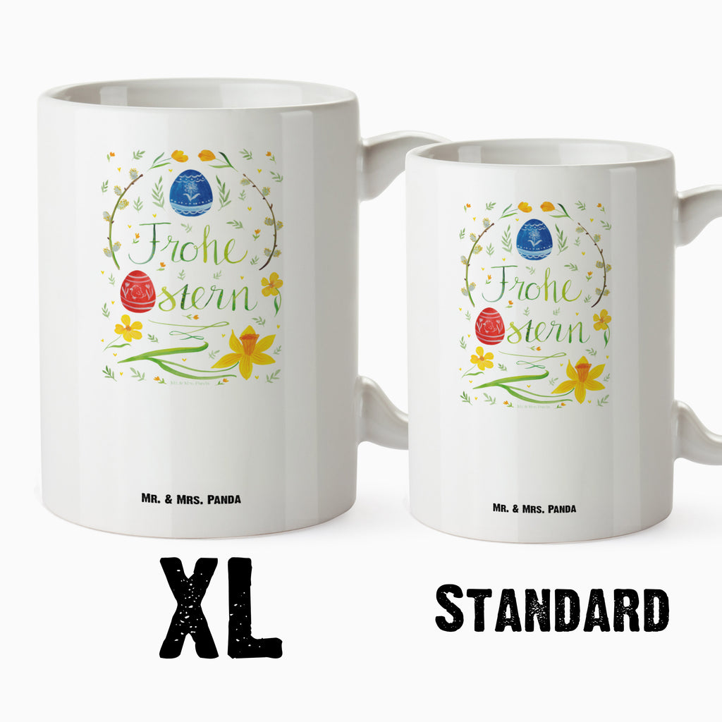 XL Tasse Frohe Ostern XL Tasse, Große Tasse, Grosse Kaffeetasse, XL Becher, XL Teetasse, spülmaschinenfest, Jumbo Tasse, Groß, Ostern, Osterhase, Ostergeschenke, Osternest, Osterdeko, Geschenk zu Ostern, Frohe Ostern, Ostergrüße, Osterblume, Osterei, bemalte Ostereier, Weidenkätzchen. Lettering