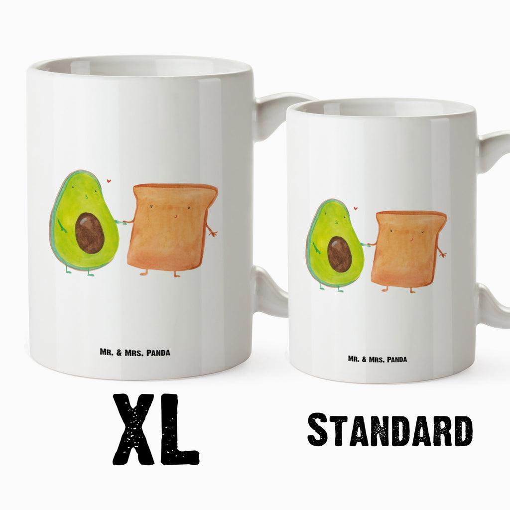 XL Tasse Avocado + Toast XL Tasse, Große Tasse, Grosse Kaffeetasse, XL Becher, XL Teetasse, spülmaschinenfest, Jumbo Tasse, Groß, Avocado, Veggie, Vegan, Gesund, Toast, Toastbrot, Liebespaar, Pärchen, Freund, Freundin, Verlobt, Verlobungsparty, Hochzeit, Hochzeitsgeschenk, Jahrestag, Jahrestagsgeschenk