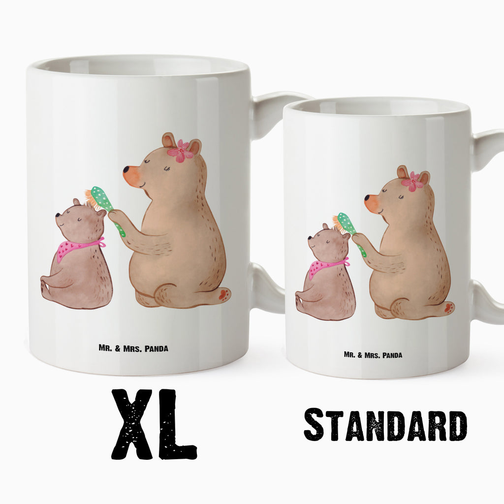 XL Tasse Bär mit Kind XL Tasse, Große Tasse, Grosse Kaffeetasse, XL Becher, XL Teetasse, spülmaschinenfest, Jumbo Tasse, Groß, Familie, Vatertag, Muttertag, Bruder, Schwester, Mama, Papa, Oma, Opa, Geschenk, Mutti, Mutter