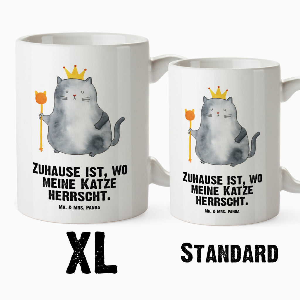 XL Tasse Katzen Koenig XL Tasse, Große Tasse, Grosse Kaffeetasse, XL Becher, XL Teetasse, spülmaschinenfest, Jumbo Tasse, Groß, Katze, Katzenmotiv, Katzenfan, Katzendeko, Katzenfreund, Katzenliebhaber, Katzenprodukte, Katzenartikel, Katzenaccessoires, Katzensouvenirs, Katzenliebhaberprodukte, Katzenmotive, Katzen, Kater, Mietze, Cat, Cats, Katzenhalter, Katzenbesitzerin, Haustier, König, Königin, Queen, Familie, Mietzhaus, Wohnung, erste eigenen Wohnung, Umzug, Einzug