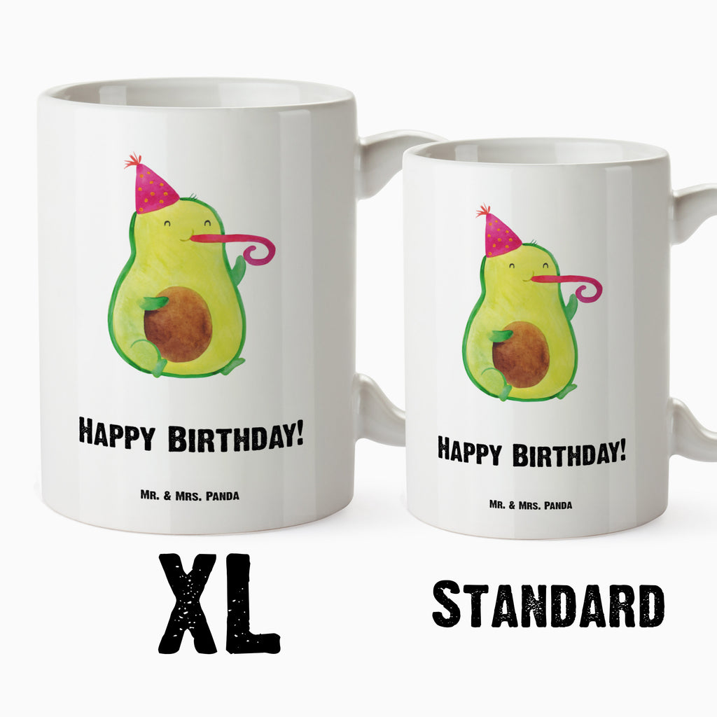 XL Tasse Avocado Birthday XL Tasse, Große Tasse, Grosse Kaffeetasse, XL Becher, XL Teetasse, spülmaschinenfest, Jumbo Tasse, Groß, Avocado, Veggie, Vegan, Gesund