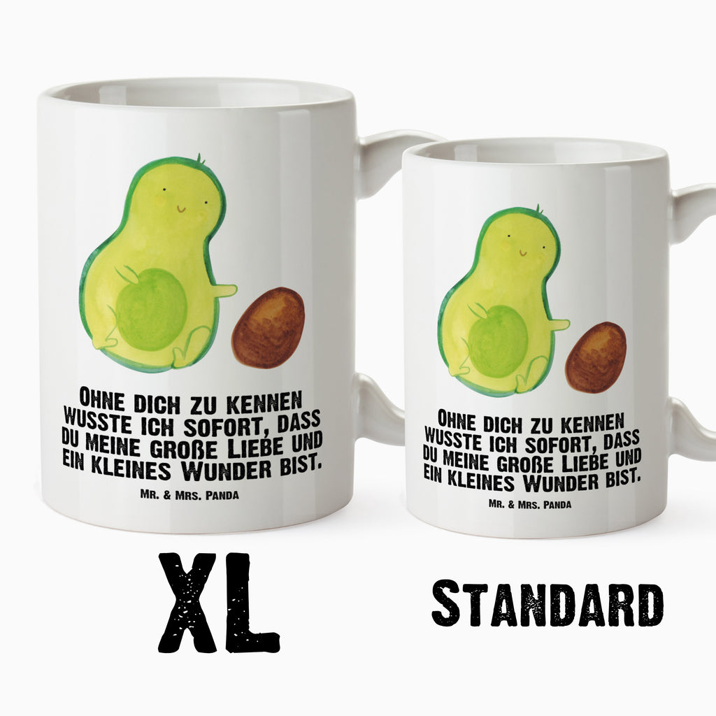 XL Tasse Avocado rollt Kern XL Tasse, Große Tasse, Grosse Kaffeetasse, XL Becher, XL Teetasse, spülmaschinenfest, Jumbo Tasse, Groß, Avocado, Veggie, Vegan, Gesund, Avocados, Schwanger, Geburt, Geburtstag, Säugling, Kind, erstes Kind, zur Geburt, Schwangerschaft, Babyparty, Baby, große Liebe, Liebe, Love