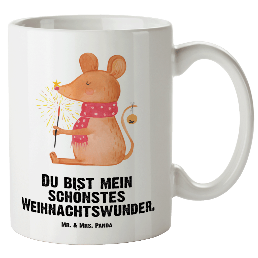 XL Tasse Weihnachtsmaus XL Tasse, Große Tasse, Grosse Kaffeetasse, XL Becher, XL Teetasse, spülmaschinenfest, Jumbo Tasse, Groß, Winter, Weihnachten, Weihnachtsdeko, Nikolaus, Advent, Heiligabend, Wintermotiv, Frohe Weihnachten, Weihnachtsgruß, Weihnachtsmotiv, Maus, Mäuschen, Weihnachtswunder