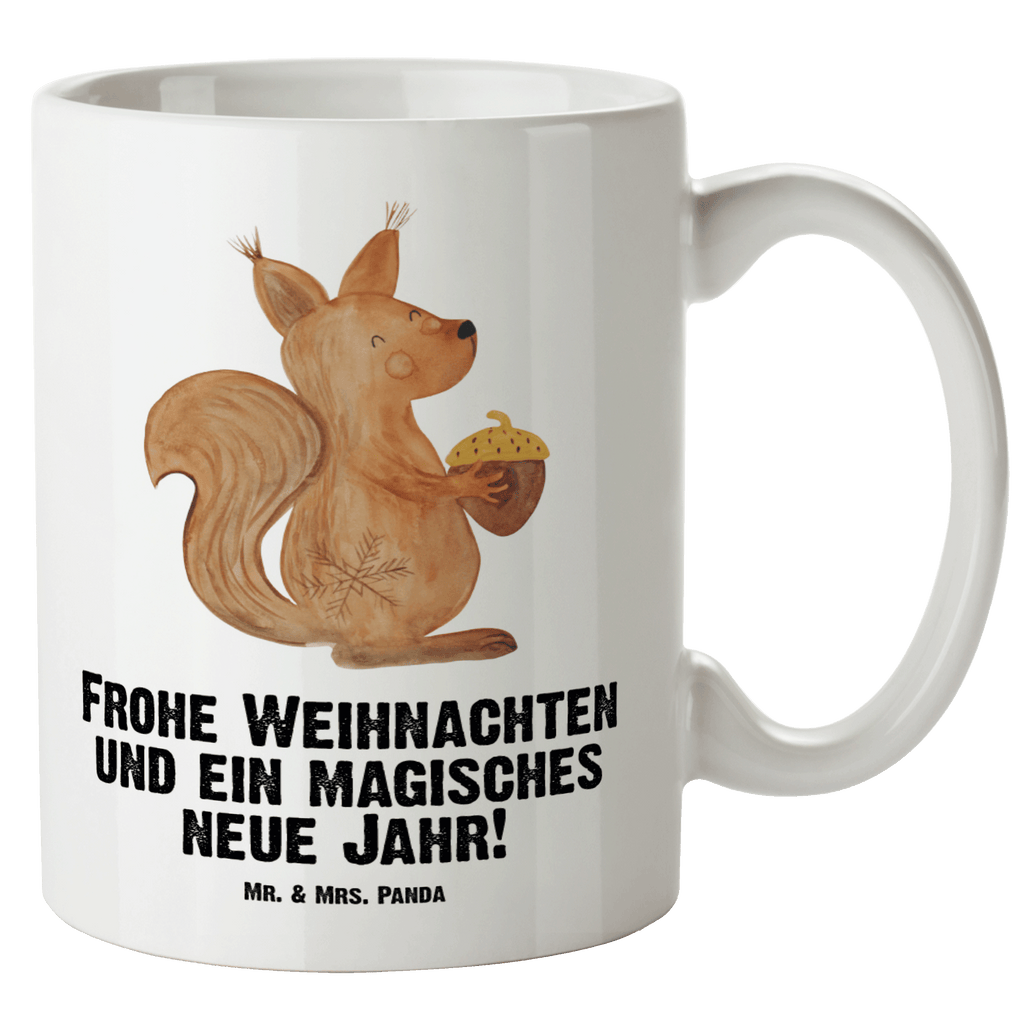 XL Tasse Eichhörnchen Weihnachten XL Tasse, Große Tasse, Grosse Kaffeetasse, XL Becher, XL Teetasse, spülmaschinenfest, Jumbo Tasse, Groß, Winter, Weihnachten, Weihnachtsdeko, Nikolaus, Advent, Heiligabend, Wintermotiv, Frohe Weihnachten, Frohes neues Jahr, Guten Rutsch, Weihnachtsmotiv, Weihnachtsgruß, Neujahr, Vogel
