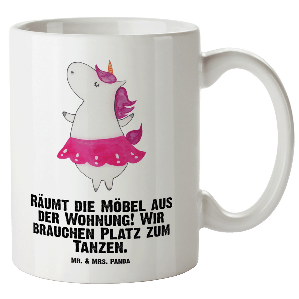 XL Tasse Einhorn Ballerina XL Tasse, Große Tasse, Grosse Kaffeetasse, XL Becher, XL Teetasse, spülmaschinenfest, Jumbo Tasse, Groß, Einhorn, Einhörner, Einhorn Deko, Pegasus, Unicorn, Tanzen, Ballerina, Party, Wohnung, Spaß, Feiern, Geburtstag, Tänzerin, Lebenslust, Lebensfreude