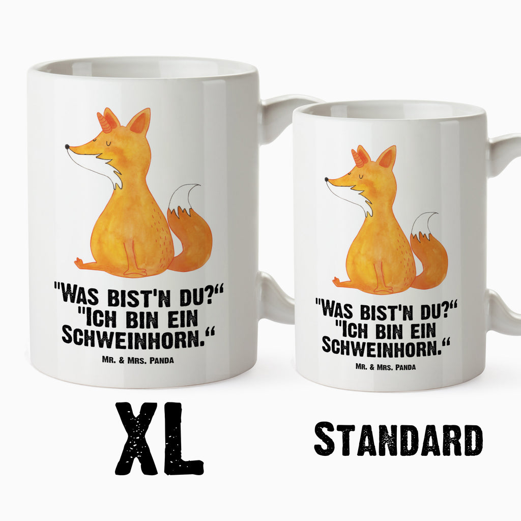 XL Tasse Fuchshörnchen XL Tasse, Große Tasse, Grosse Kaffeetasse, XL Becher, XL Teetasse, spülmaschinenfest, Jumbo Tasse, Groß, Einhorn, Einhörner, Einhorn Deko, Pegasus, Unicorn, Fuchs, Unicorns, Fuchshörnchen, Fuchshorn, Foxycorn, Füchse