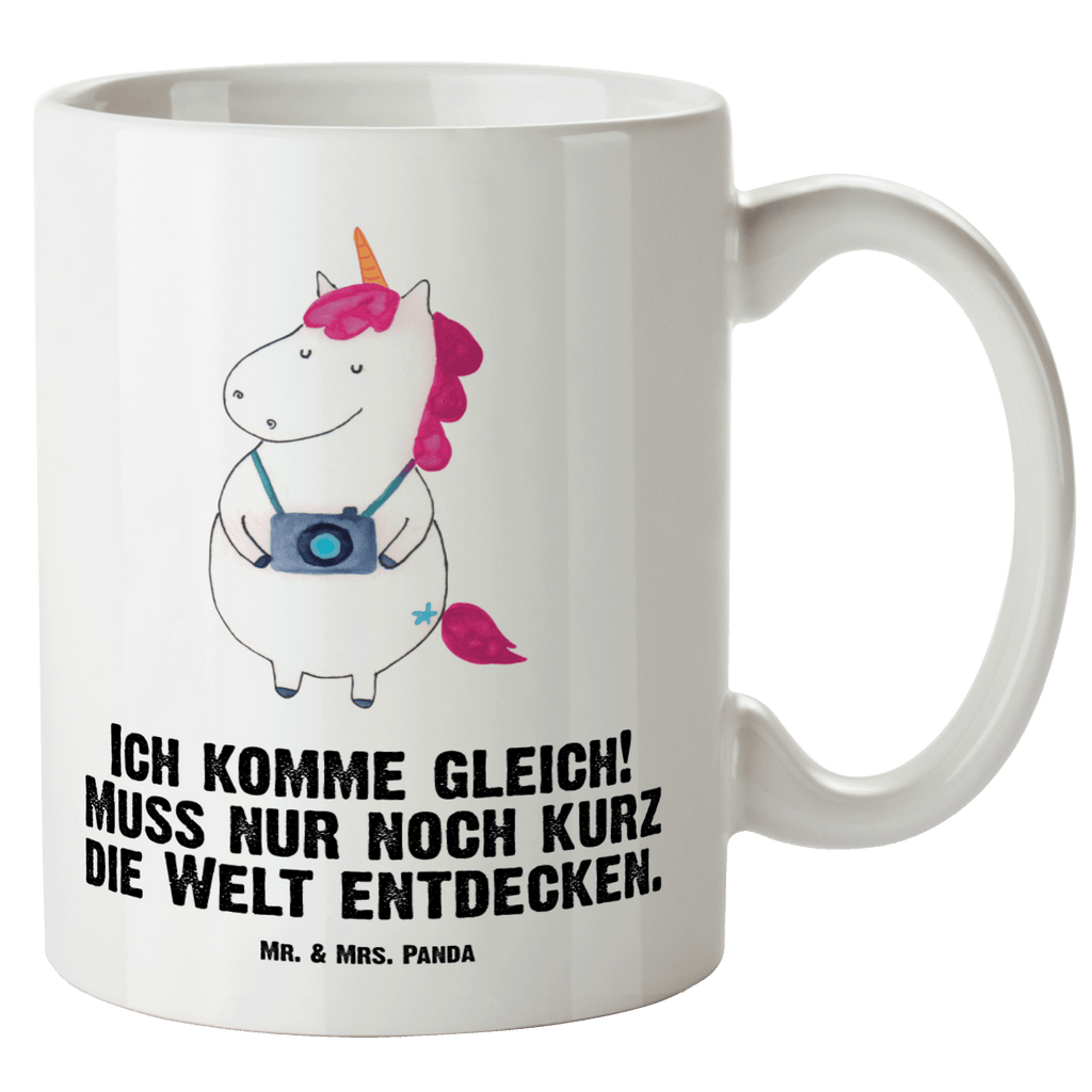 XL Tasse Einhorn Fotograf XL Tasse, Große Tasse, Grosse Kaffeetasse, XL Becher, XL Teetasse, spülmaschinenfest, Jumbo Tasse, Groß, Einhorn, Einhörner, Einhorn Deko, Pegasus, Unicorn, Fotograf, Fotografie, Kamera, Reisen, Weltreise, Weltenbummler, Urlaub, Tourist, Kurztrip, Reise, Städtereise