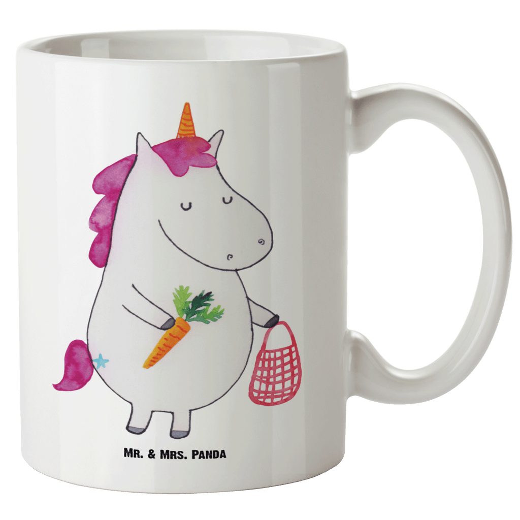 XL Tasse Einhorn Gemüse XL Tasse, Große Tasse, Grosse Kaffeetasse, XL Becher, XL Teetasse, spülmaschinenfest, Jumbo Tasse, Groß, Einhorn, Einhörner, Einhorn Deko, Pegasus, Unicorn, Biomarkt, Bio, Gemüse, Wochenmarkt