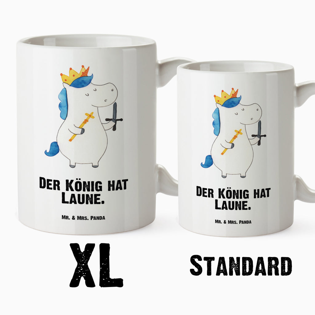 XL Tasse Einhorn König mit Schwert XL Tasse, Große Tasse, Grosse Kaffeetasse, XL Becher, XL Teetasse, spülmaschinenfest, Jumbo Tasse, Groß, Einhorn, Einhörner, Einhorn Deko, Pegasus, Unicorn, König, Ritter, Mittelalter