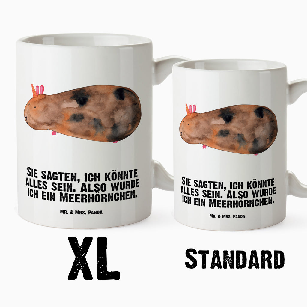 XL Tasse Meerhörnchen XL Tasse, Große Tasse, Grosse Kaffeetasse, XL Becher, XL Teetasse, spülmaschinenfest, Jumbo Tasse, Groß, Einhorn, Einhörner, Einhorn Deko, Pegasus, Unicorn, Meerhörnchen, Meericorn, Meerschwein, Meerschweinchen