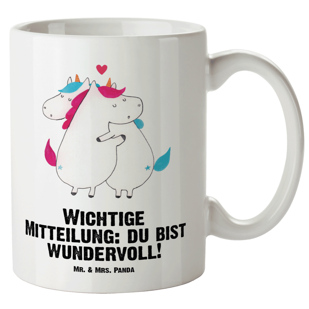 XL Tasse Einhorn Mitteilung XL Tasse, Große Tasse, Grosse Kaffeetasse, XL Becher, XL Teetasse, spülmaschinenfest, Jumbo Tasse, Groß, Einhorn, Einhörner, Einhorn Deko, Pegasus, Unicorn, Valentinstag, Valentine, Liebe, Geschenk, Partner, Ehe, lustig, witzig, Spruch