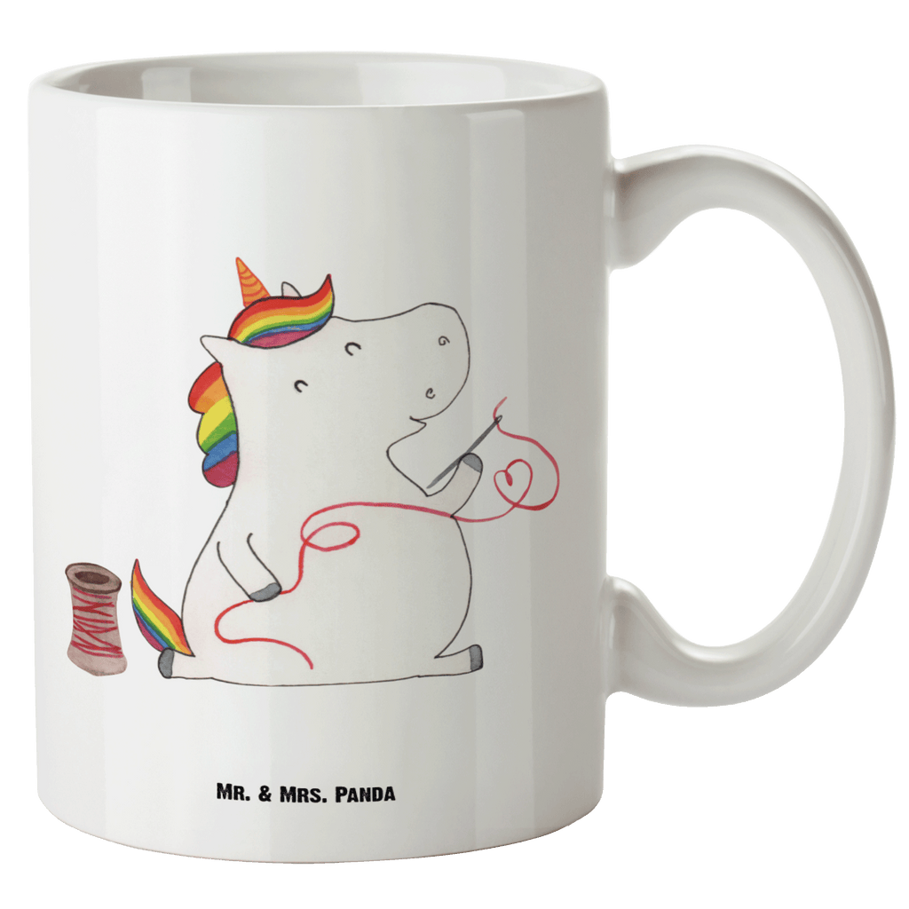XL Tasse Einhorn Näherin XL Tasse, Große Tasse, Grosse Kaffeetasse, XL Becher, XL Teetasse, spülmaschinenfest, Jumbo Tasse, Groß, Einhorn, Einhörner, Einhorn Deko, Pegasus, Unicorn, Näherin, nähen, Mädchen, Freundin, Häkeln, Stricken, basteln, Nähzimmer