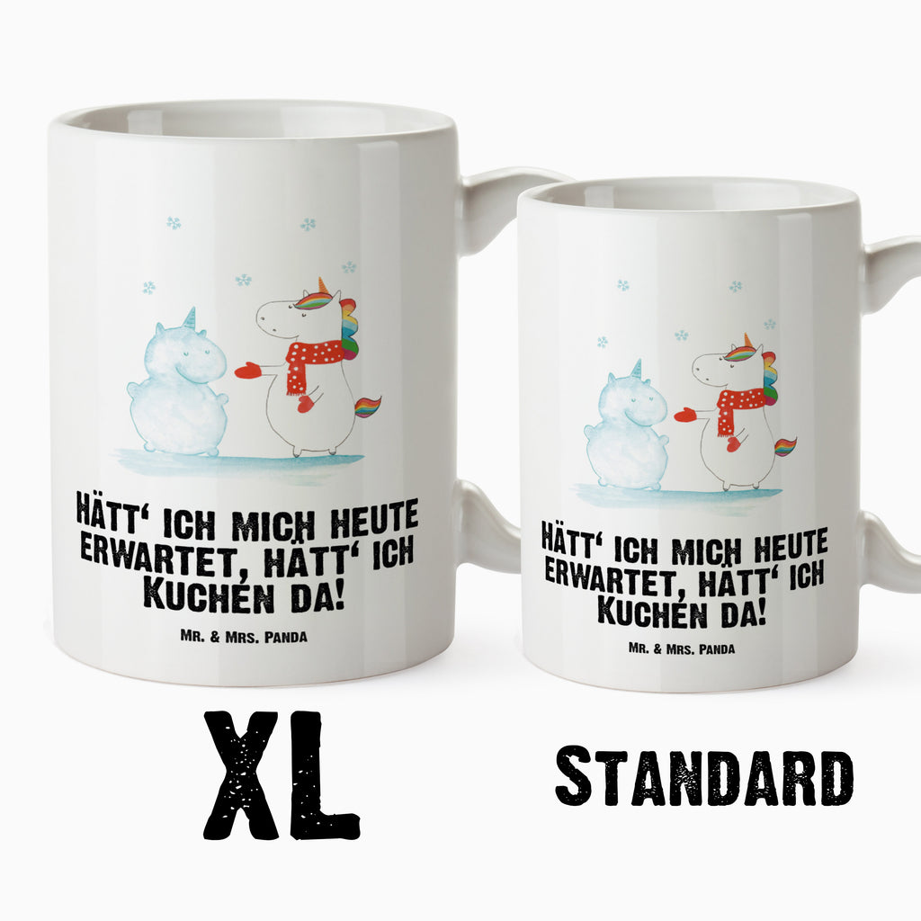 XL Tasse Einhorn Schneemann XL Tasse, Große Tasse, Grosse Kaffeetasse, XL Becher, XL Teetasse, spülmaschinenfest, Jumbo Tasse, Groß, Einhorn, Einhörner, Einhorn Deko, Pegasus, Unicorn, Schneemann, Winter, Schnee, Kuchen, Weihnachten, kalt, Mütze, Handschuhe, X-Mas