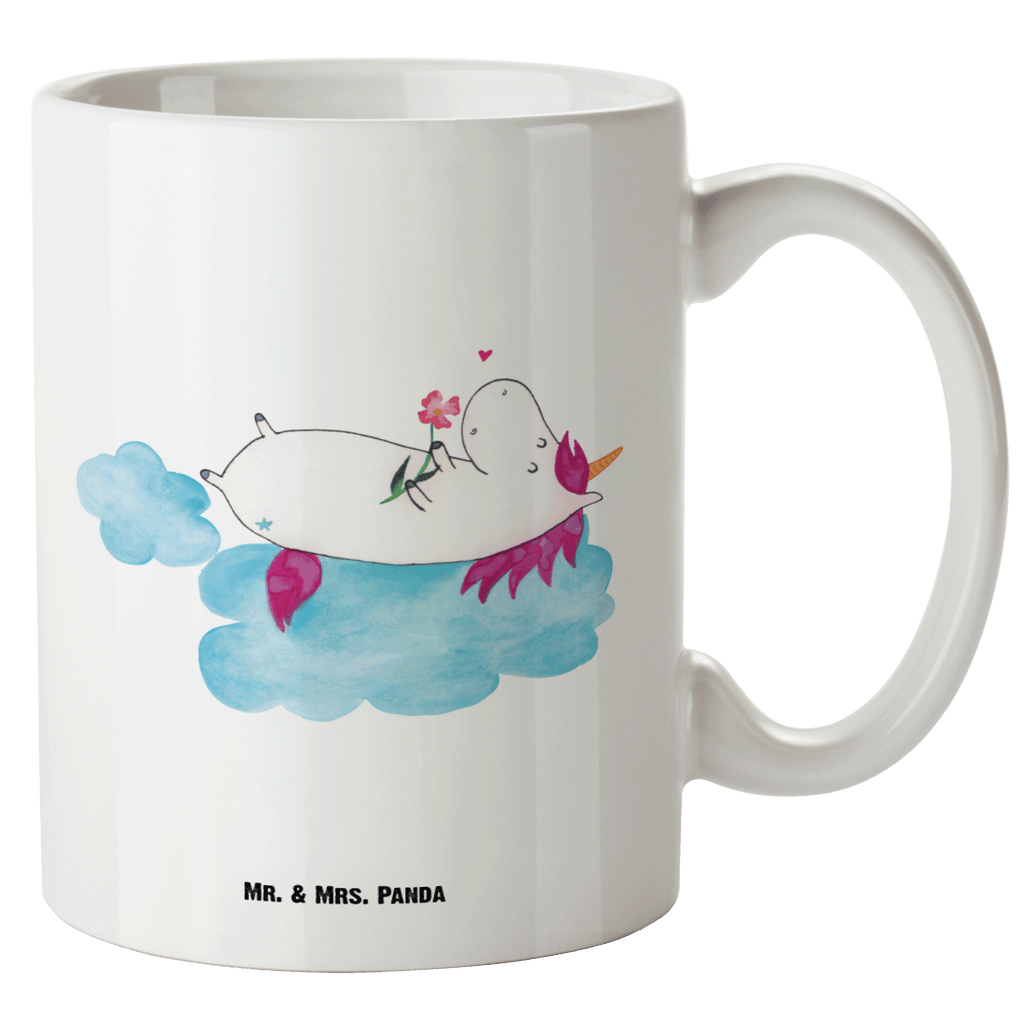 XL Tasse Einhorn verliebt auf Wolke XL Tasse, Große Tasse, Grosse Kaffeetasse, XL Becher, XL Teetasse, spülmaschinenfest, Jumbo Tasse, Groß, Einhorn, Einhörner, Einhorn Deko, Pegasus, Unicorn, verliebt, Liebe, Liebesbeweis, Freundin, Wolke